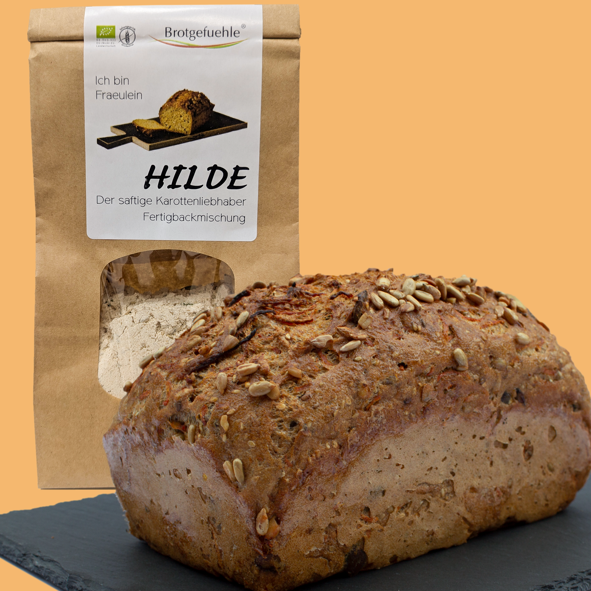 Fräulein HILDE - Bio-Fertigbackmischung